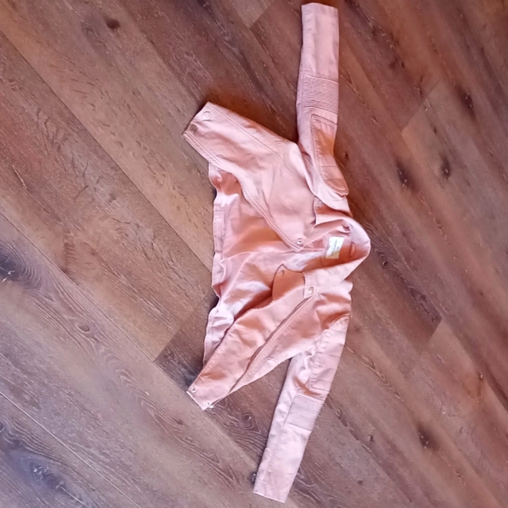 Urban Republic girls collection pink pleather jacket